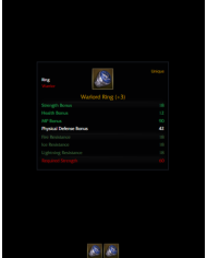 +2 Warlord Earring